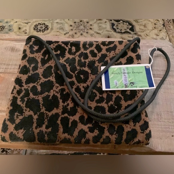 Crossbody Animal Print Handmade Purse - Picture 2 of 4